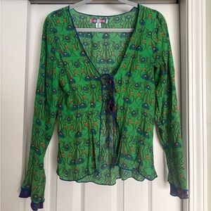 Urban Outfitters Floral Blouse